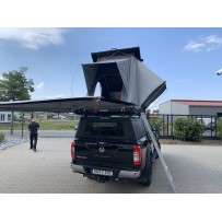 Hardtop Explorer noir Nissan Navara NP300 Alu-Cab robuste et étanche